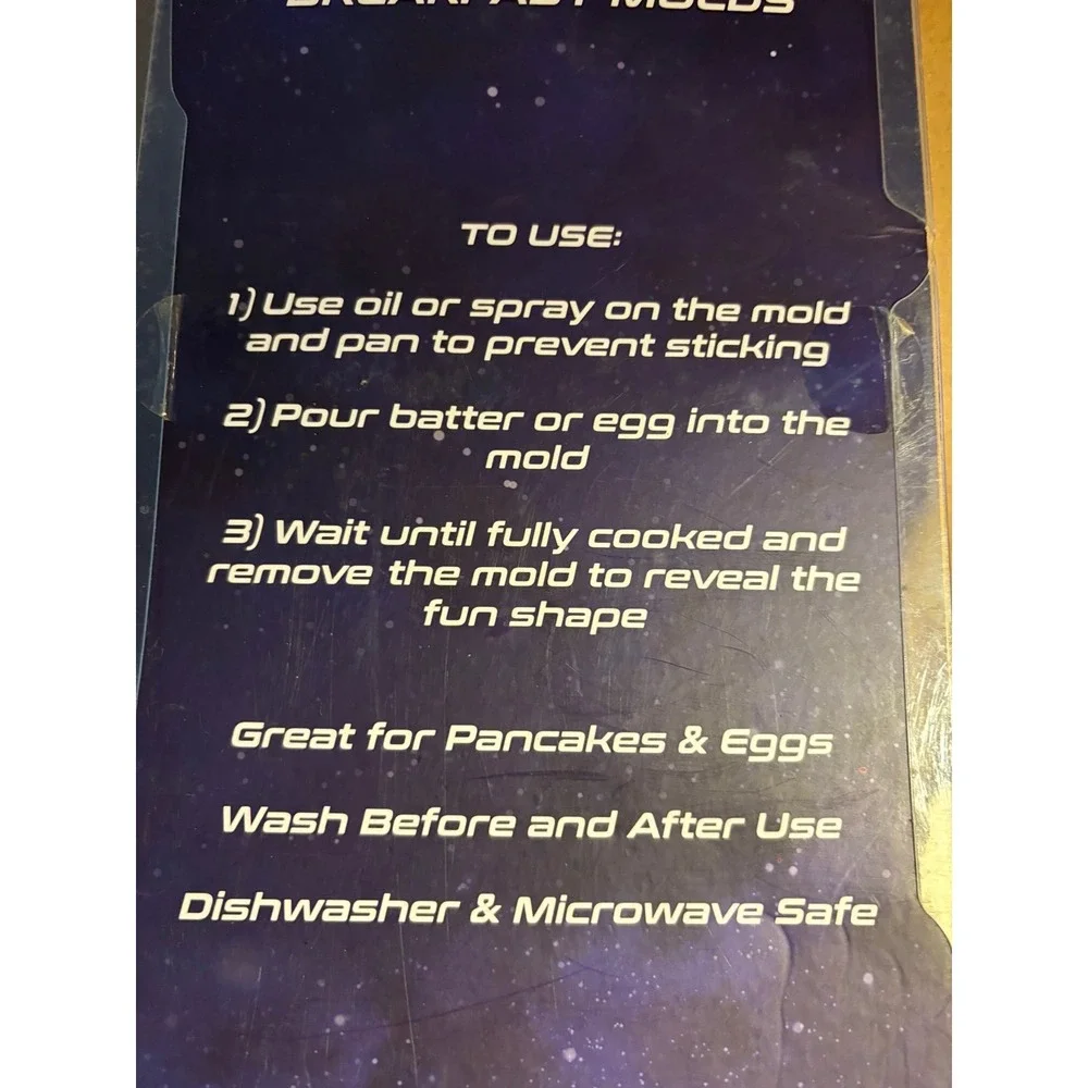 Disney Pixar Lightyear 3 Pk Silicone Breakfast Molds- Great For Pancakes & Eggs